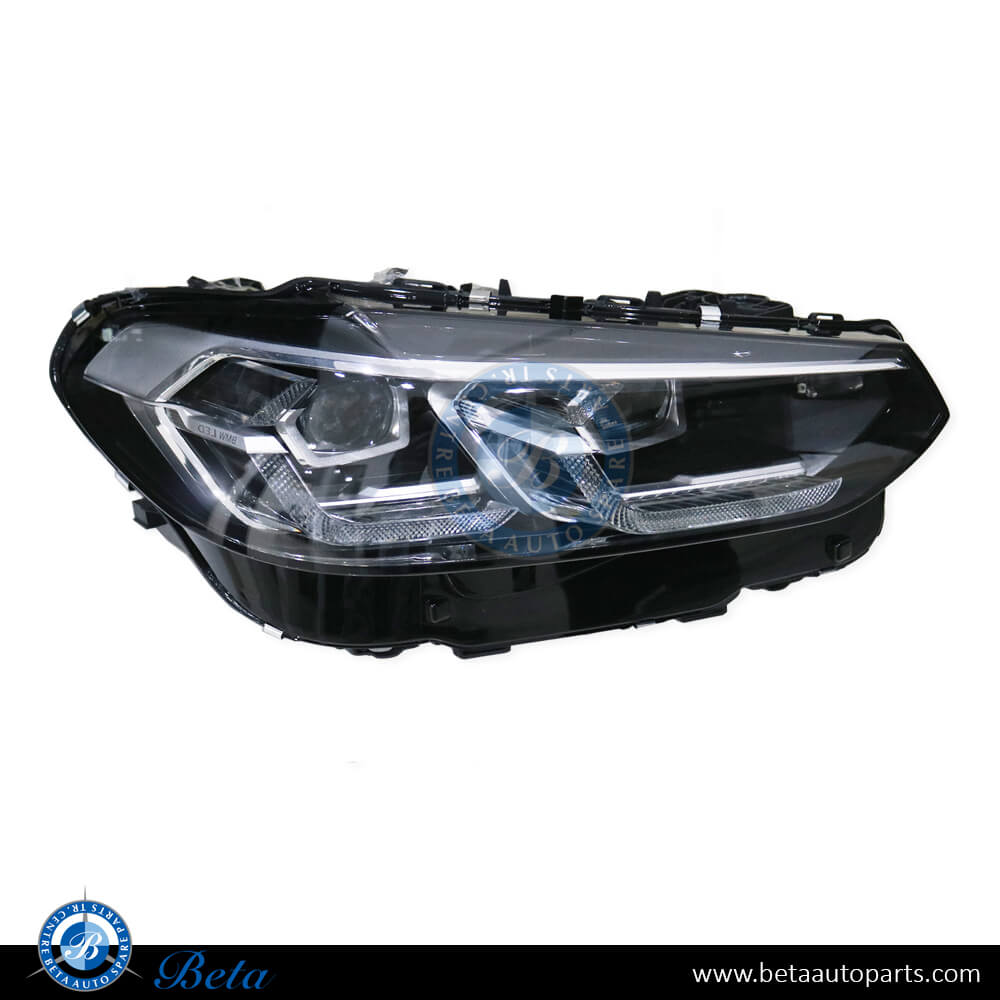 Right Side Headlamp Adaptive LED for BMW X3/X4 G01 LCI/G02 LCI 2022-Up models, Part Number 63115A0E5F6 Right Side Headlamp Adaptive LED for BMW X3/X4 G01 LCI/G02 LCI 2022-Up models, Part Number 63115A0E5F6